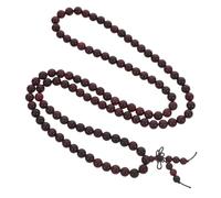 Beavorty 3 Piezas Cuentas de Oración Budistas Mala Pulsera de Cuentas Largas Amuleto de Buda de Loto Pulsera de Meditación para Hombres y Mujeres