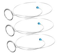 Beavorty 3 Piezas De Accesorios para Vidrio De Reloj Soporte De Acero Suministros De Reparación De Relojes Lupa De Bucle Herramienta De Reparación De Relojes Gafas De Reparación