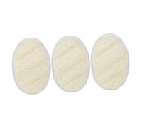 Beavorty 3 Piezas de Esponjas Exfoliantes para Baño Y Ducha Cepillos de Esponja de Lufa Naturales