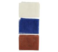 Beavorty 3 Piezas Esponjas De Baño Exfoliantes Africanas Para Ducha y Baño Incluye Mediano y Colores Azul Beige y Café Para Exfoliación Corporal