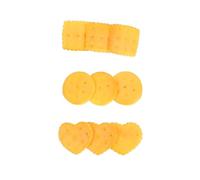 Beavorty 3 Piezas Horquilla de Galleta Divertida para Niña Tocado de Galleta Pinza Pelo Pequeña para Fiesta de Cumpleaños