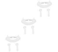 Beavorty 3 Piezas porta cepillo base cargador cepillo electrico soporte para cepillo cubierta la cabeza del cepillo sombrerería