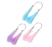 Beavorty 3 Piezas Potenciador del Puente Nasal Pinzas de Silicona para Levantar la Nariz Pinzas de Belleza Nariz Prácticas Uso Diario el Baño o Dormitorio