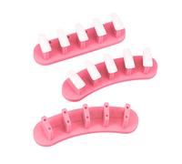 Beavorty 3 Piezas Puesto de Práctica para Manicura Estante de Entrenamiento de Uñas con Puntas de Uñas Soporte para Puntas para Salones y Entrenamiento Casa