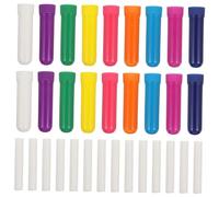 Beavorty 30 Piezas Tubos Para Inhaladores Nasales Contenedores Nasales Color Random Inhaladores Vacíos Para Aromaterapia