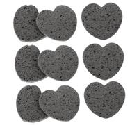 Beavorty 30piezas Limpiador Facial Hidratante Forma de Corazón para Limpieza Facial y Desmaquillaje Esponjas Exfoliantes Comprimidas