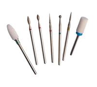 Beavorty 35 Piezas Quitar Uñas Gel Brocas Quitar Cutícula Uñas Brocas Manicura Brocas Para Uñas Cutícula Manicura Brocas Brocas Para Uñas Cerámica Diamante De Cuarzo