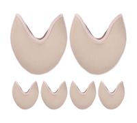 Beavorty 3pares Almohadillas de Protección Dedos Ballet Transpirables sin Costuras para Zapatillas de Punta Cubiertas para Dedos de Bailarines