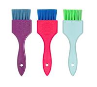 Beavorty 3piezas Brocha De Teñido Para Pelo Herramienta De Peluquería Pinceles Aplicadores De Tinte Accesorios De Salón Duradero y Resistente Roturas