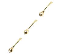 Beavorty 3piezas Delicate Eye Massage Stick Cuchara Para Crema De Ojos Rodillo De Masaje Facial Aleado Diseño Único Para Relajar y La Circulación El Área Ojos