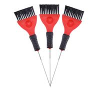 Beavorty 3piezas Peine Para Teñir El Cabello Acero Inoxidable De Alfiler Cepillo Aplicador Profesional y Doméstico