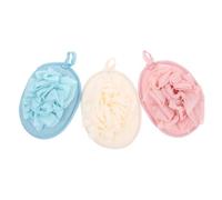 Beavorty 3piezas Toallas De Baño Con Bola De Baño y Toalla Exfoliante y Cómodas Para Limpieza Exfoliación y Masaje Casa y Viaje