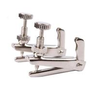 Beavorty 4 Afinadores Finos de Cuerda de Metal para Violín Tamaño L Plateados, Accesorios Profesionales para Ajuste Preciso en Instrumentos de Cuerda, Uso Orquestal y Música