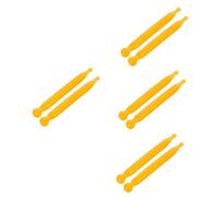 Beavorty 4 Juegos Palo De Tendón Herramientas De Masaje Varilla De Masaje Pluma De Masaje Palo De Acupuntura Para Aliviar La Fatiga. De Acupresión Yellow Resina 2 Piezas * 4