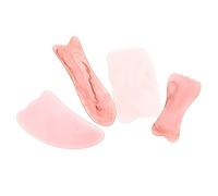 Beavorty 4 Piedras Gua Sha Para De Meridianos Herramienta De Raspado Manual Tablero Gua Sha Con Bordes Lisos