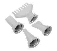 Beavorty 4 Piezas Boquillas para Secador de Pelo para Perros Adaptadores de Plástico para Secador de Mascotas Accesorios de Recambio para Salón Boquillas Concentradoras para Secado y