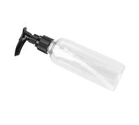 Beavorty 4 Piezas Botella Con Bomba Tarros De Cosméticos Recargables Para Viajar Contenedores De Artículos De Tocador De Viaje Frascos Con Bomba Grande Dispensador De Champú Perfume Black