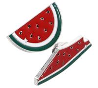 Beavorty 4 piezas Broche Sandía Esmaltado Pin Caricatura para Chal Prendedor Cardigan y Resistente para Suéter Vestido y Bufanda Accesorio Ropa Mujer