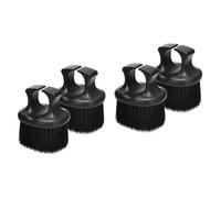 Beavorty 4 Piezas De Cepillo De Pelo De Anillo Roto Para Hombres Cepillo De Aseo De Barba Cepillo De Nudillos Cepillo De Limpieza Del Cabello Cepillo De Cerdas Cepillo Limpio Para El