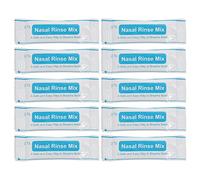 Beavorty 40 Paquetes De Solución Salina Paquetes De Sal Para Lavado Nasal Paquetes De Enjuague Sinusal Sal Tamponada Para De Riego De Lavado Nasal