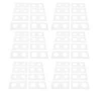 Beavorty 400 Piezas de Portamonedas de Papel Surtido para Coleccionismo de Monedas, Tamaños Variados (17.5-31.5 Mm), 8 Cajas de 50 Unidades, Soporte para Coleccionistas y Almacenamiento