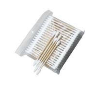 Beavorty 400piezas Hisopos De Algodón De Doble Punta Redondos y Puntiagudos Para Limpieza De Maquillaje y Cuidado Casa