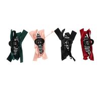 Beavorty 4pcs No Slip Arco Para El Cabello Clips Accesorios Para El Cabello Para Niñas Fiestas De Cumpleaños Horquillas De Metal Lindos Clips De Cabello Para Mujeres Y Niños Pequeños