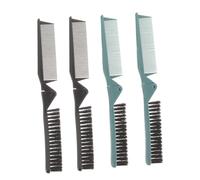 Beavorty 4piezas Peine Portátil Cabello Peines Pequeños Compactos Para Mujeres Desenredantes De Viaje Bolso