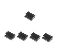 Beavorty 5 Juegos Caja De De Organizador De Joyas Auto Caso Ahorrador Paquetes Organizador Pararse Cigarrillo Compartimiento Etiqueta Carro Transportador Cartulina Black