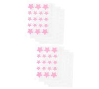 Beavorty 5 Juegos De Parches Adhesivos Para Granos Faciales Vendajes Hidrocoloides Con Estrellas 4 Hojas X 5