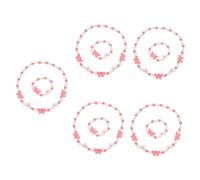 Beavorty 5 Juegos juego de pulseras para chicas pulsera de para niñas joyería de joyería infantil para niñas kit de pulsera y collar de cuentas perla