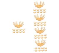 Beavorty 5 Juegos Papel De Envoltorios De Chocolate Tratar Cajas Cajas Piruletas De Embalaje Paraca Pegajoso Fiesta Revestimientos Dulce Ceto Favores Golden Atasco De Papel 50 Uds * 5