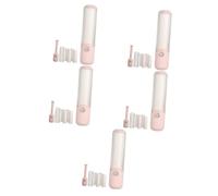 Beavorty 5 Juegos Pegatina Agente De Mudanzas Champú Para Perros Rodillos Para Limpiar El Cabello Pégalo Rodillo Automático Dispositivo Eliminación Rodillo De Pelusa Compacto Rosa