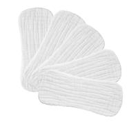 Beavorty 5 Paños de Baño para Bebés de Algodón para Recién Nacidos Suaves Absorbentes Lavables Y Reutilizables