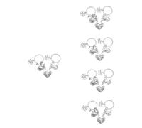 Beavorty 5 Pares De Llaveros Para Madre E Hija Bonitos Llaveros Para El Día De La Madre Para Mujeres Bebés Y Mamás Llaveros Para Fiestas Para Madres E Hijas Llaveros