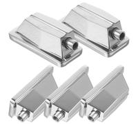 Beavorty 5 Piezas de Orejetas Metálicas para Caja de Jazz, Repuestos para Garras de Batería, Accesorios para Batería, Fijación Segura y Duradera para Mantenimiento y Reparación
