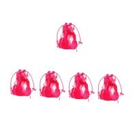 Beavorty 5 Piezas De Secador De Pelo Universal Para Soplar Y Rizar Herramienta Auxiliar Bolsa De Tela Parabrisas Rosa Rojo Pequeño Soporte Para Secador De Pelo De Viaje Difusor Para