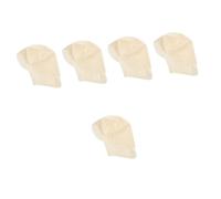 Beavorty 5 Uds Tocados Gorro Calvo para Monje Cosplay Gorro De Pelo Accesorio De Disfraz De Fiesta Cubierta De Cabeza Calva para Adultos Maquillaje o o para