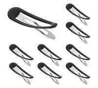 Beavorty 50 Pinzas Cabello Negras de Metal Diseño Antideslizante y Retenedor de Forma, Ideales para Fiestas y Uso Diario en Mujeres y Adolescentes