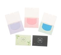 Beavorty 500piezas Papeles Absorbentes De Aceite Facial De Papeles Fragancia De Té y Manzanilla Prácticos Para Casa y Oficina