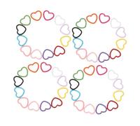 Beavorty 50piezas Accesorios Cabello Pinzas Forma De Corazón Metalicas Trenzas Moños Mujeres Niñas Fiestas Presentaciones Peinados Diy Hair Accessories