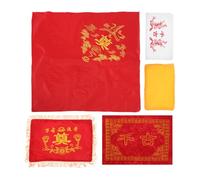 Beavorty 5piezas Conjunto Funerario de Bolsas para Urnas de Cremación Elegante Bolsa para Cenizas con Cierre de Cordón para Conservación Segura Ceremonias Funerarias