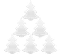 Beavorty 6 Piezas Caja de Obsequio de Navidad Transparente Cajas para Empaquetar Golosinas para Fiestas Pequeñas Recipientes para Obsequio