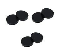 Beavorty 6 Piezas Contenedor De Polvo Suelto De Una Sola Capa Polvo Ligero Compacto Contenedores De Maquillaje Portátiles Contenedor De Polvo Suelto De Maquillaje Viajar Doble Capa Miel