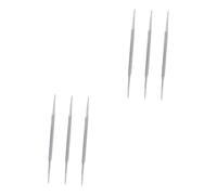 Beavorty 6 Piezas Cortaúñas Kits De Inmersión De Uñas X Kit De Uñas Removedor De Cutícula Palo De Limpieza De Uñas Archivo Encarnado Empujadores De Piel Muerta Gel De Uñas Córneo Manicura