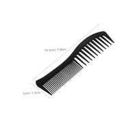 Beavorty 6 Piezas Peine Peluquería Dual con Dientes Anchos y Resistente al para Secado y Peinados Herramientas Portátiles para Hombres y Mujeres Diario