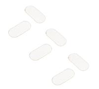 Beavorty 6 Piezas Protector de Almohadilla para Puente de Violín Color Beige de Piel de Oveja Fácil Instalación para Conciertos y Lecciones