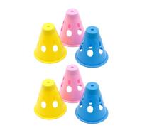 Beavorty 6 Piezas Tapones Protectores Set 6 para Clavos de Tienda de | Capuchones de Advertencia para Piquetas, Uso Nocturno en Campamento y Pesca, Coloridos, Lluvia