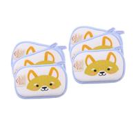 Beavorty 6 Uds Toalla De Baño Para Bebé Guantes Para Bebé Guantes Para Lavar El Baño Recién Nacido Paños Alfombra De Baño Para Bebé Toalla Para Fregar El Cuerpo Para Niños Toallitas