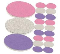 Beavorty 60 Piezas Discos de Lijado para Pedicura de Almohadillas Intercambiables con Soporte Discos para Eliminar Durezas de Pies Compatible con Removedores Eléctricos de Callos